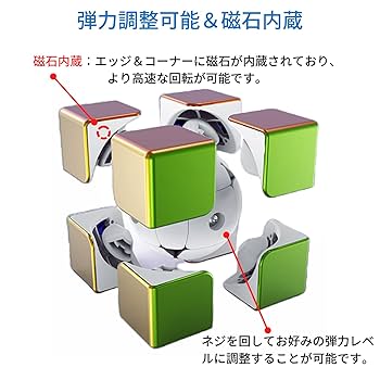 Amazon.co.jp: メタリック 2×2キューブ Cyclone Boys Metallic M